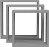 vidaXL Würfelregale 3 Stk. Grau MDF Produktbild-Vorschau 5