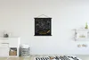 MuchoWow® Textilposter Bochum - Stadtplan - Karte - Gold - Produktbild-Vorschau 2