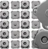 Zapięcie magnetyczne 10 sztuk metalowe czarne Podgląd zdjęcia produktu 1