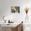 Gerahmtes Poster - Weißer Rahmen - Surreal Frau Blumen - Produktbild-Vorschau 6