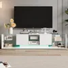 Fortuna Lai Mobile TV moderno, tavolo TV con 2 cassetti e 6 Anteprima dell’immagine prodotto 1