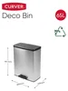 Kosz na śmieci Curver Deco prostokątny 65L srebrny Podgląd zdjęcia produktu 11