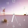 Wallario Design Wanduhr Kleine Oase in der Wüste aus Produktbild-Vorschau 1