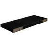 vidaXL Scaffale sospeso nero lucido 60x23,5x3,8 cm MDF Anteprima dell’immagine prodotto 13