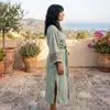 Baumwollkimono, Oversize Kimono Mantel, Natürlicher Boho Produktbild-Vorschau 6