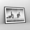 Gerahmtes Poster - Schwarzer Rahmen - Zebras Fotografie Produktbild-Vorschau 8