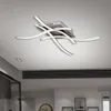 Monzana Plafonnier LED 4 barres "Tigull" argent lampe Voir les images du produit 2