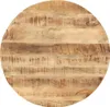 Piano del tavolo in legno massiccio di mango rotondo 25-27 Anteprima dell’immagine prodotto 7