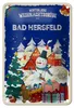 Blechschild Weihnachtsgrüße aus BAD HERSFELD Geschenk Produktbild-Vorschau 1