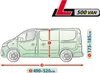 A diagram showing the dimensions of a van with measurement indicators. Anteprima dell’immagine prodotto