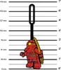 LEGO® Ninjago Namensschild für Gepäck - Kai Produktbild-Vorschau 3