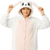 Onesie Kigurumi Pigiama Costume Travestimento Coniglio XXL: Anteprima dell’immagine prodotto 3
