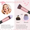 Make-up Pinsel 16 PCs Make-up Pinsel Set Premium Synthetic Produktbild-Vorschau 6
