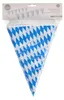Papstar Chaîne de fanions bleu bavarois Voir les images du produit 2