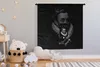MuchoWow® Wandteppich Wandbehang Porträt von Wilhelm I. - Produktbild-Vorschau 3