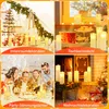 Set di 5 candele LED con cera vera, effetto fiamma Anteprima dell’immagine prodotto 3