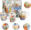 DUO | Pohár - Porcelánový pohár - 4 x 360 ml - Súprava 4 Náhľad obrázku produktu 6