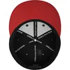 Flexfit 210 Premium Flat Flatcap L/XL schwarz/rot Náhľad obrázku produktu 3