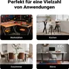 Wiltec zestaw 2 nóg do stołu wykonanych z lakierowanej Podgląd zdjęcia produktu 12