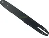 A black chainsaw bar on a white background. Anteprima dell’immagine prodotto