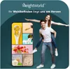 A couple is posing playfully in front of a collage of product images, suggesting a lifestyle or marketing image. Náhled obrázku produktu