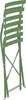 A folded green chair. Anteprima dell’immagine prodotto