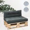 XDREAM cuscino per pallet antracite | set di 2 cuscini per Anteprima dell’immagine prodotto 5