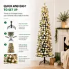 Choinka Black Box Trees Charlton, sztuczna, z ciepłobiałym Podgląd zdjęcia produktu 6