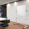 Whiteboard speziallackiert mobil & drehbar 180 x 120 cm Produktbild-Vorschau 6