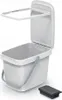 Poubelle System Collec 6 L avec couvercle brun clair Voir les images du produit 2