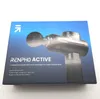 The image shows the packaging of a RENPHO ACTIVE massage gun. Produktbild-Vorschau