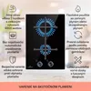 Klarstein Plynový varič 2-horákový, 4000 W vstavaný plynový Náhľad obrázku produktu 2