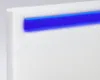 Doppelbett mit Lattenrost Led-Kopfende Schubladen Metall Produktbild-Vorschau 10