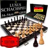 APEQi® LUXUS SCHACH - großes Schachspiel Holz HOCHWERTIG - Produktbild-Vorschau 1