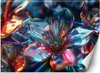 Vlies fototapete 3D-Glasblumen-Bouquet 300x210 cm Feeby Produktbild-Vorschau 1