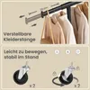 SONGMICS Kleiderständer auf Rollen, Garderobenständer Produktbild-Vorschau 6