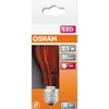 The image shows the packaging of an Osram LED light bulb. Produktbild-Vorschau
