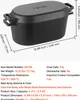 VEVOR Cocotte en fonte émaillée, 3,31 L Dutch Oven pour Voir les images du produit 7