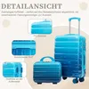 LVHOM Hartenschalenkoffer-Set 2-teilig aus ABS-Hartschale, Produktbild-Vorschau 2