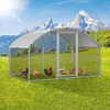 Izrielar 3x2x2m Hühnerstall Kuppeldach Tiergehege Produktbild-Vorschau 7