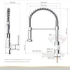 Lenz NOVA Küchenarmatur Chrom, flexible Spiralbrause, 2 Produktbild-Vorschau 5