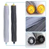 A collage of images showing vacuum cleaner brush rolls and close-ups of their components. Podgląd zdjęcia produktu