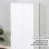 Bibliothèque, Étagère sur pied en MDF blanc avec 7 Voir les images du produit 7
