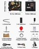 A collage of images showing a diesel heater and its accessories. Produktbild-Vorschau