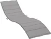 vidaXL Sonnenliegen-Auflage Grau 200x70x3 cm Oxford-Gewebe Produktbild-Vorschau 1