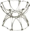4D Mandala dekoratives Drahtgeflecht silber weiß Produktbild-Vorschau 3