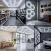 14er-Pack Hexagon LED Deckenleuchte mit Rahmen, 680W LED Produktbild-Vorschau 6