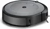 A robot vacuum cleaner is shown from a slightly elevated side angle on a white background. Voir les images du produit