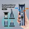 5-in-1 Haarschneider mit Keramikmesser, LCD Barttrimmer, Produktbild-Vorschau 2