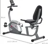 HOMCOM Liegeergometer mit LCD-Anzeige 8 stufig Produktbild-Vorschau 3